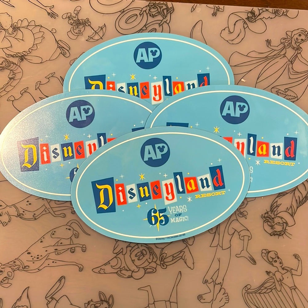 Disneyland AP 65th Anniversary Magnet